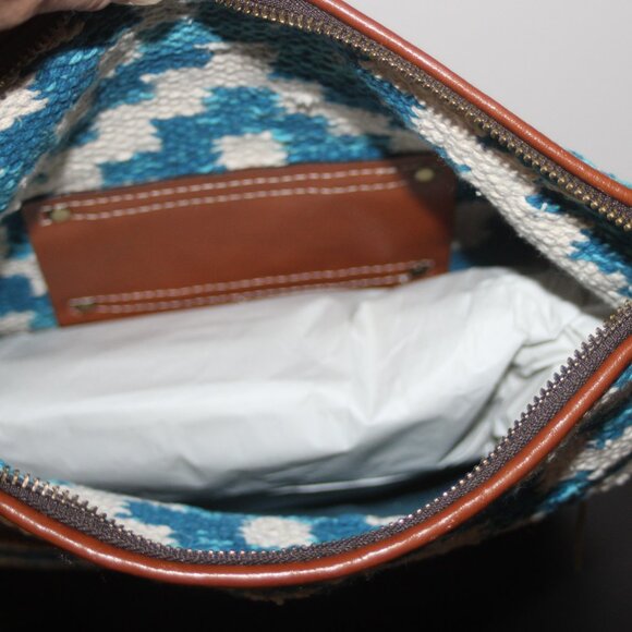 NWT Patricia Nash Woven Casoli Convertible Backpack/Crossbody NEW main image 9